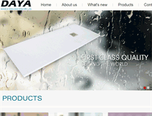 Tablet Screenshot of daya.cc